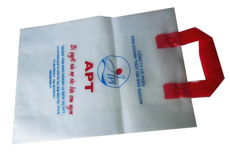 Túi nilon có quai đựng thực phẩm